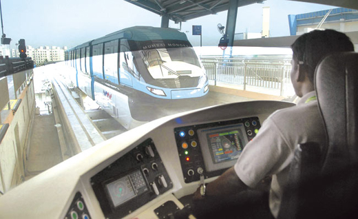 Mumbai monorail inaugurated / Indias first monorail